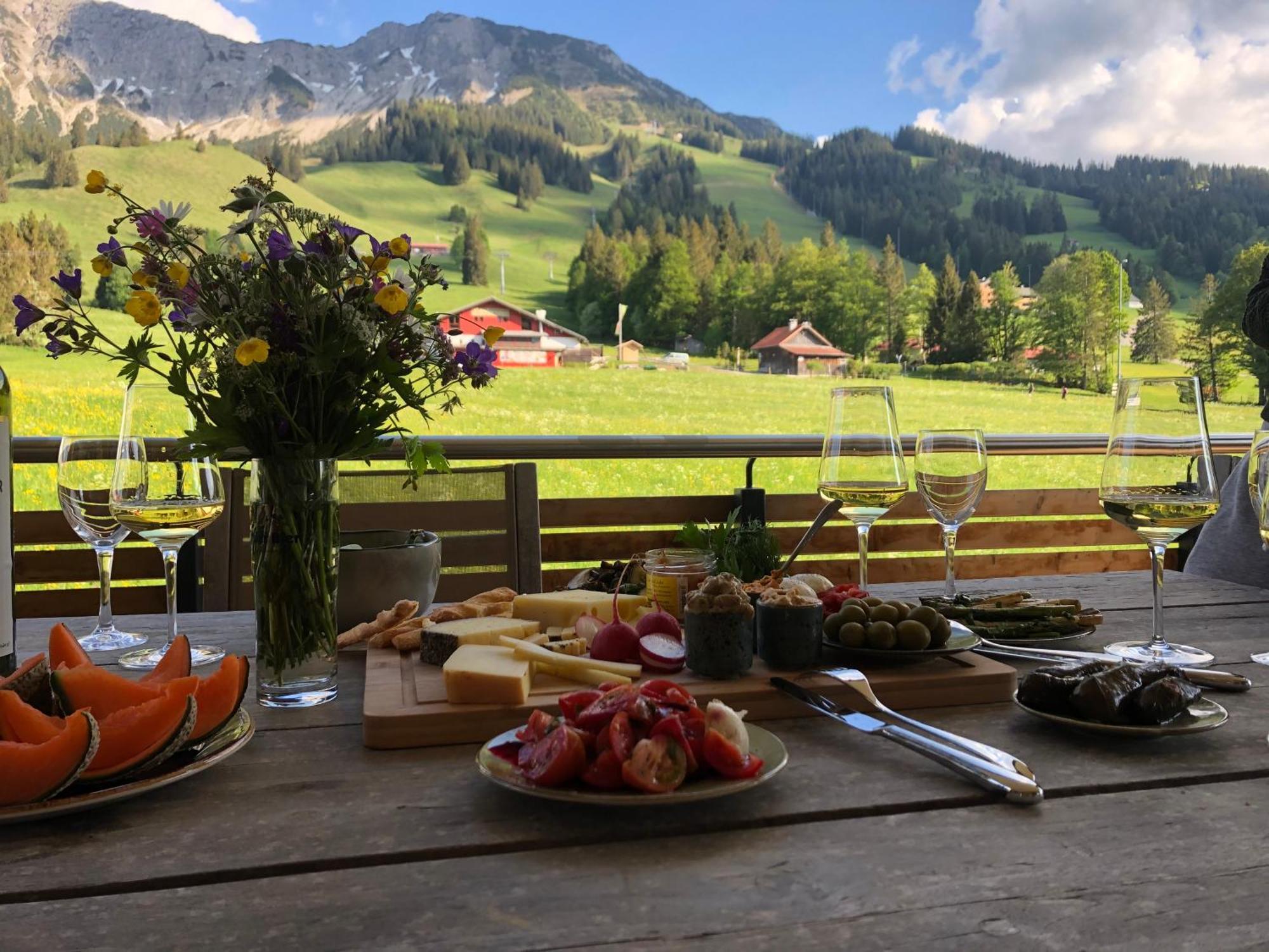 Alpin Lodges - Moderne Appartements Mit Zugang Zu 3000 Qm Spa Panoramahotel Oberjoch Bad Hindelang Buitenkant foto